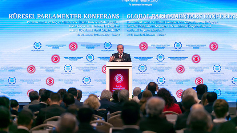 TBMM Başkanı Şentop: Göç olgusu tüm dünyanın sorunu haline gelmiştir