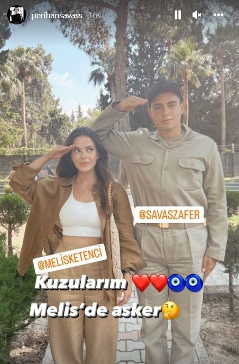 Savaş, büyüdü asker oldu Ünlü oyuncudan kamuflajlı paylaşım