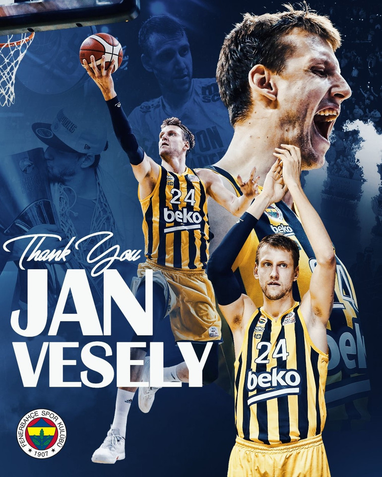 Son Dakika: Fenerbahçe Bekoda Jan Vesely dönemi sona erdi Resmi açıklama...