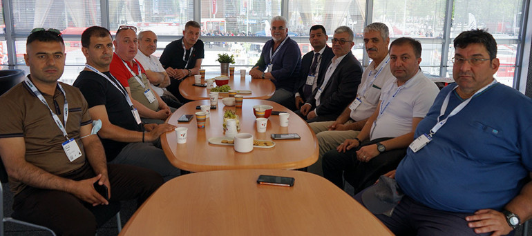 İtfaiyeciler bu kez fuarda buluştu