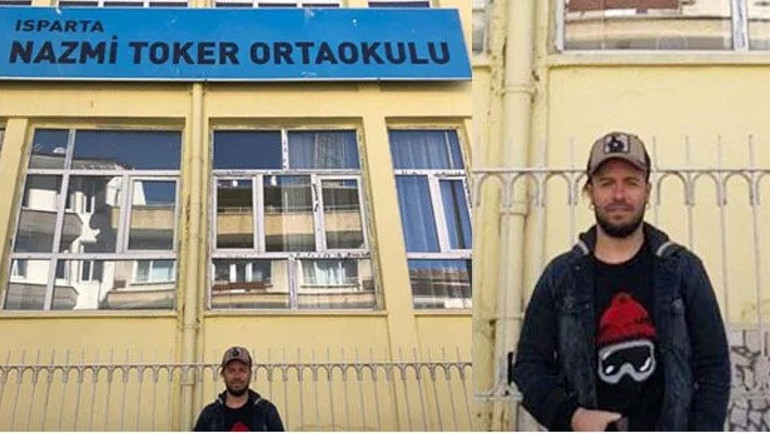 Ünlü oyuncu kep attı