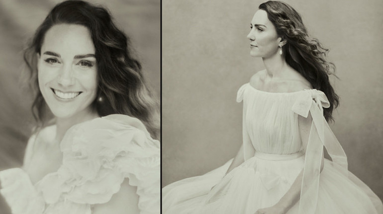 Kate ile William ilk kez: Kral ve kraliçe portresi