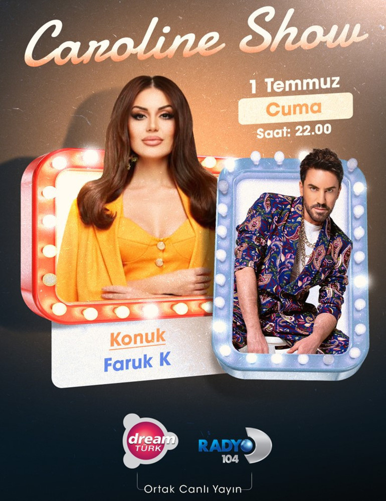 Carolıne Show’un konukları belli oldu