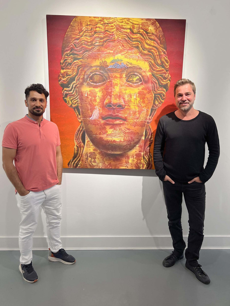 ‘Beyond Borders III’te Bodrum’dan izler sergileniyor