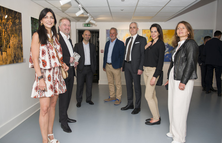 ‘Beyond Borders III’te Bodrum’dan izler sergileniyor