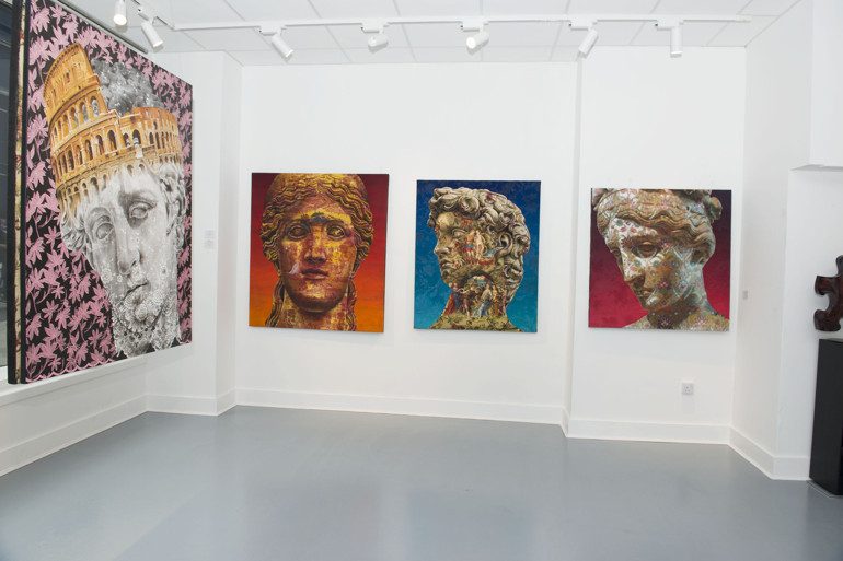 ‘Beyond Borders III’te Bodrum’dan izler sergileniyor