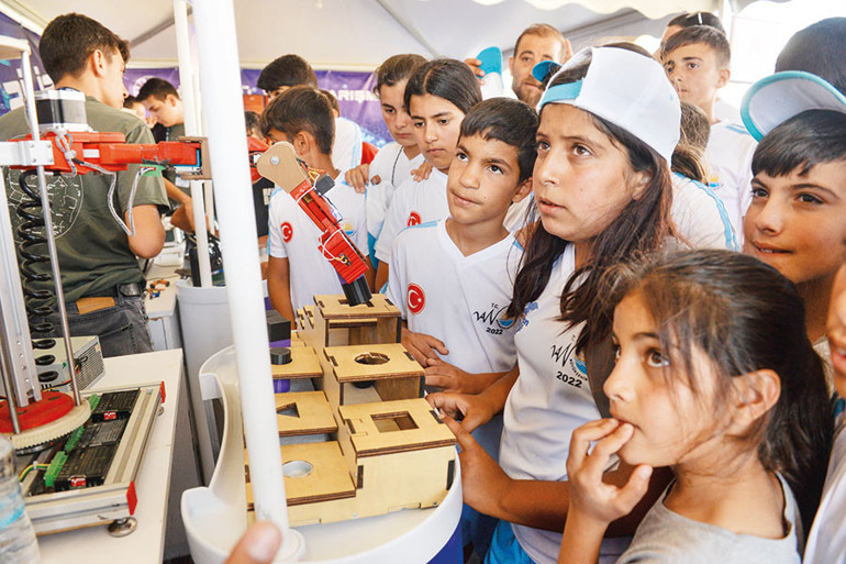Gökyüzü ve uzay meraklıları buluştu