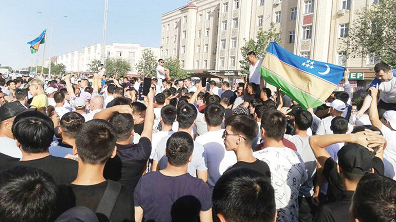 Özbekistan’da Karakalpak ayaklanması