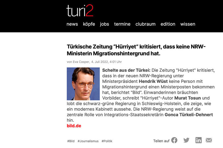 ‘Göçmensiz kabine’ye bir tepki daha