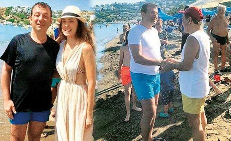 Başkan, tatil sana yakışıyor
