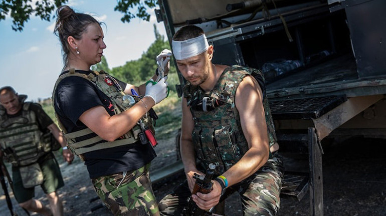 Savaşın ön cephesindeki Ukraynalı kadınlar... Bu hayatta sadece snowboard yapmayı seven birisiydim