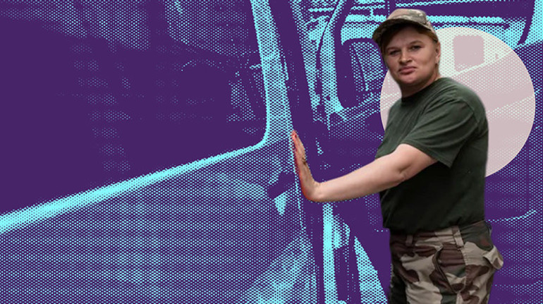 Savaşın ön cephesindeki Ukraynalı kadınlar... Bu hayatta sadece snowboard yapmayı seven birisiydim