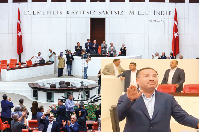 Meclis bombalanırken kürsüden inmeyen bakan konuştu: Ölümü göze almıştık