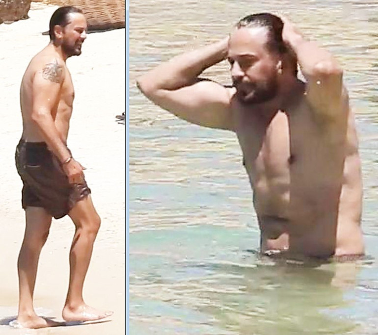 Tuvana Türkay ile İzzet Antebi tatilde