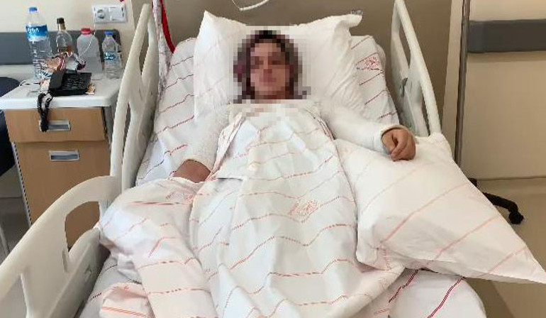 Kimyasallı dehşet Yüzüme attığı sıvı, demir kapının boyasını dahi eritmiş