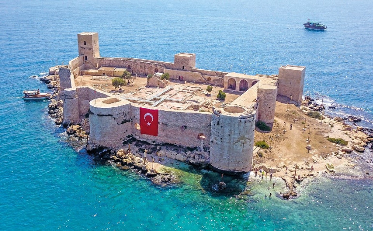 Şehrin ortasında, tatilde gibi...