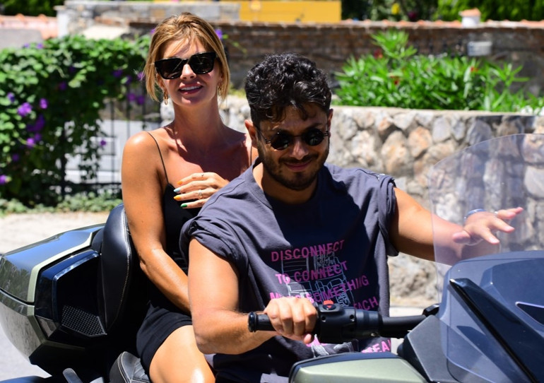 Alişan ve Buse Varol zor günleri geride bıraktı Keyifler yerinde...