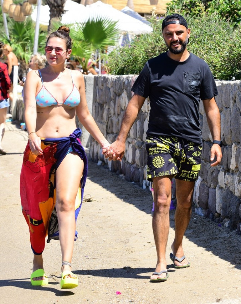 Alişan ve Buse Varol zor günleri geride bıraktı Keyifler yerinde...