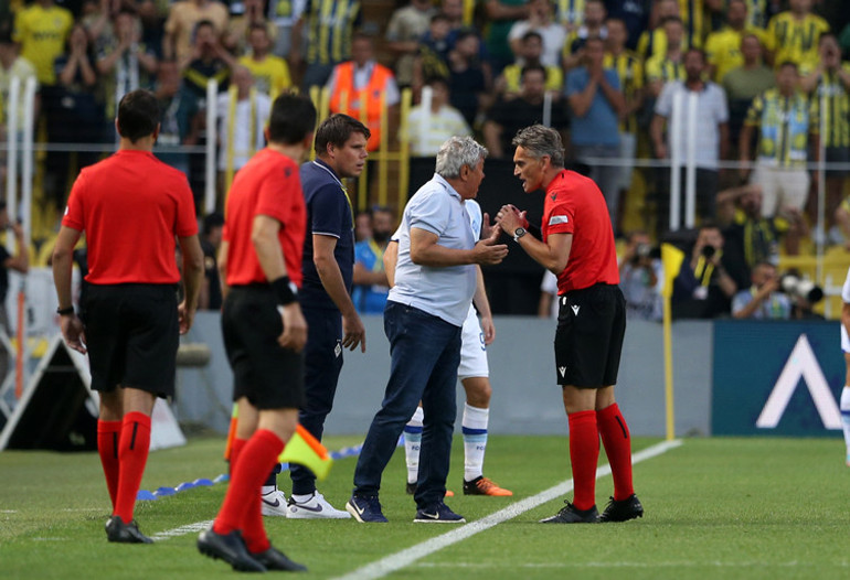 Fenerbahçe - Dinamo Kiev maçında yüksek gerilim Sayılmayan gol, öfke patlaması ve kırmızı sonrası gözyaşları...