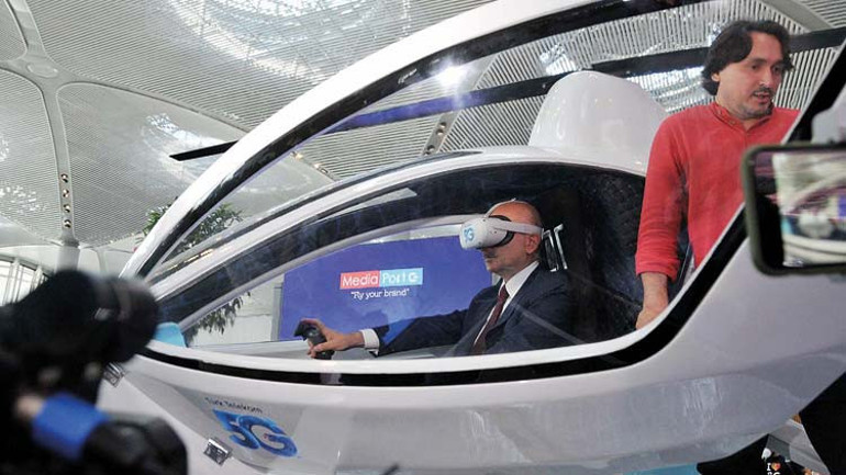 5G yolculuğu havalimanından başladı
