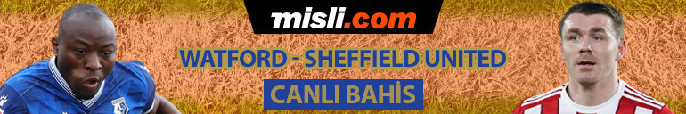 Championshipte ilk haftanın perdesi Vicarage Roadda kapanıyor Watforda verilen iddaa oranı...