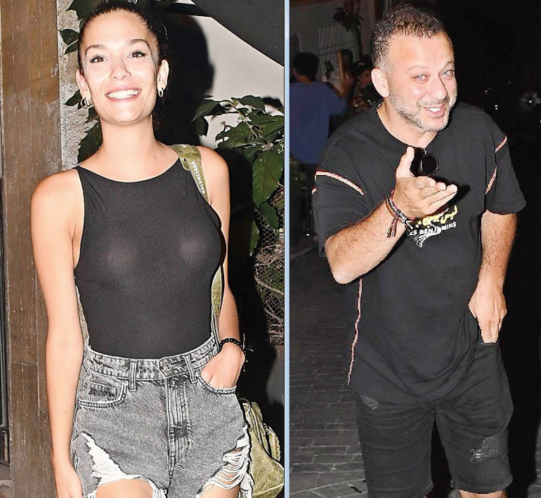 Tuvana Türkay ile İzzet Antebinin Bodrum romantizmi