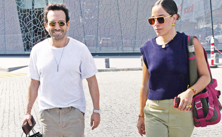 Kaan Taşaner ve Seray Duranın gergin anları