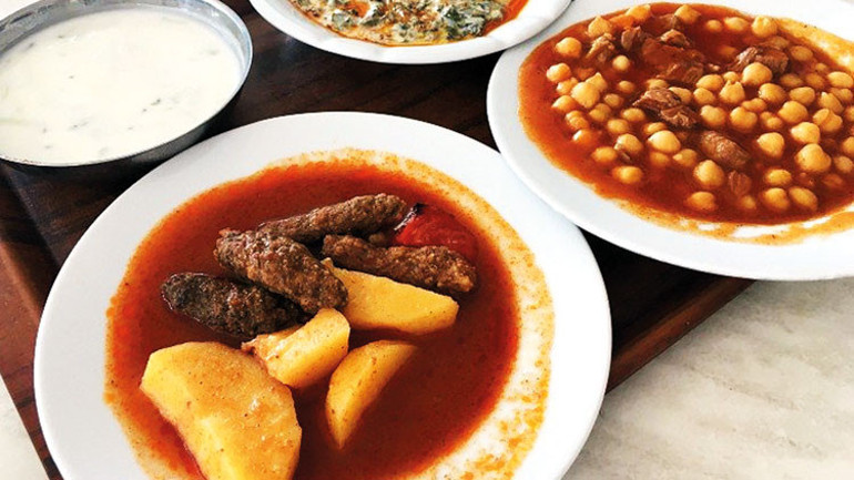 Böreği, köftesi, zeytinyağlısı, tatlısı...