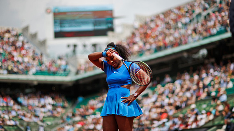 Amerika Açıktan elenen Serena Williams gözyaşları içerisinde tenise veda etti