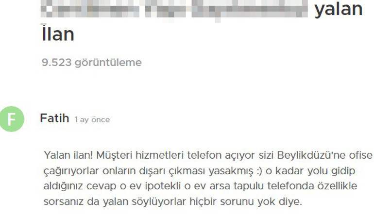 Bu ilanlara tıklayanlar dolandırılıyor Beylikdüzü ve Esenyurtta büyük oyun