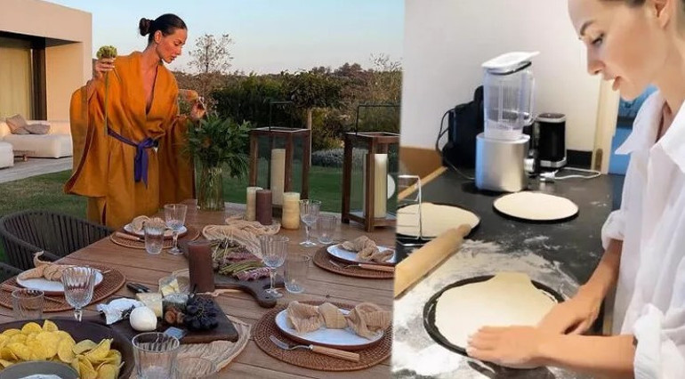 Semt pazarında ünlü var