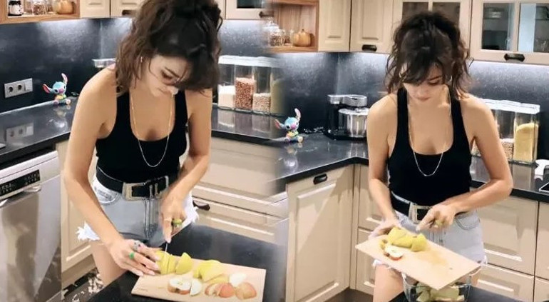 Semt pazarında ünlü var