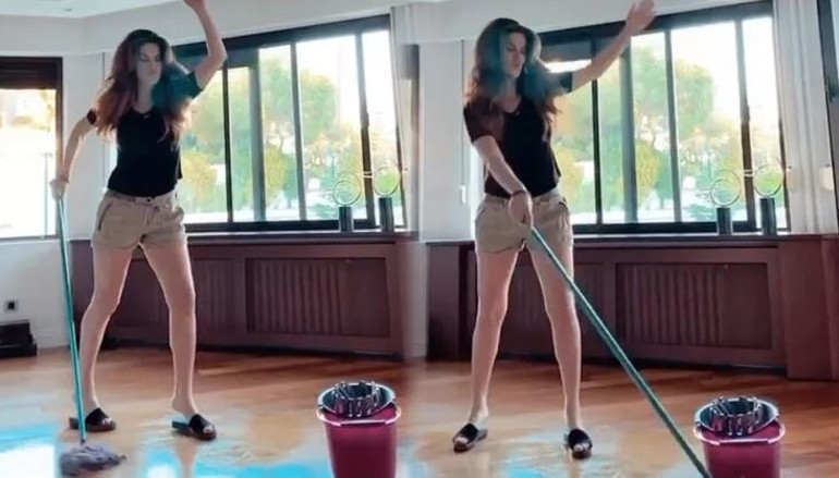 Semt pazarında ünlü var