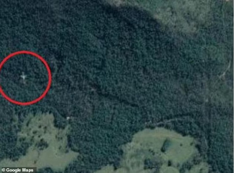 Google Maps’te görüldü… Yağmur ormanlarına düştü denen uçağın görüntüsü gerçek mi Açıklamalar kafa karıştırdı