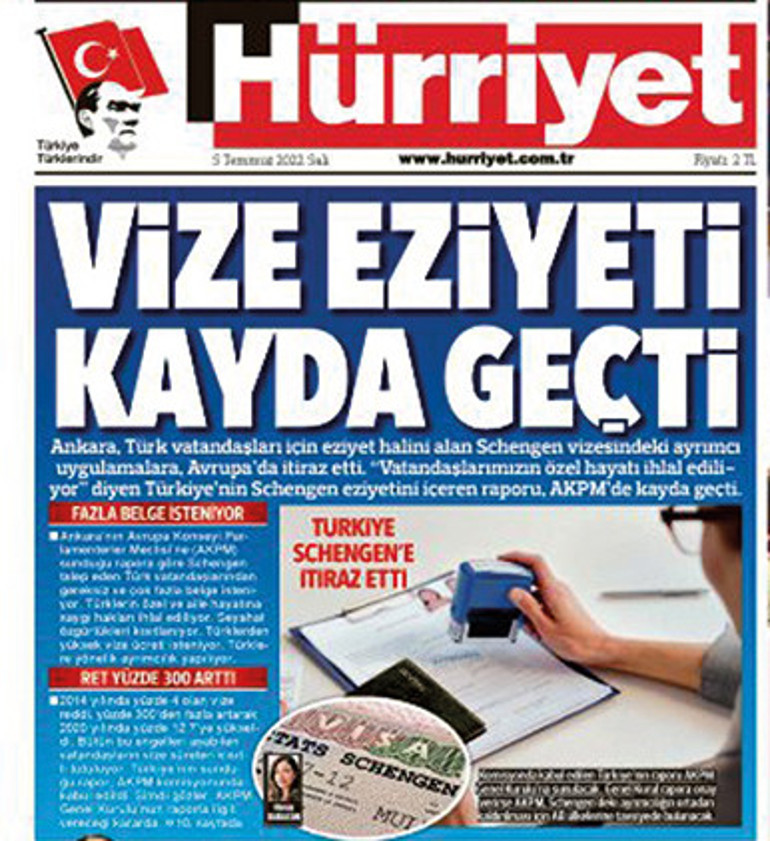 Batı’ya vize uyarısı: Düzelmezse karşılık veririz