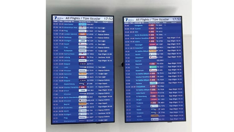 Antalya Havalimanı kabına sığmadı
