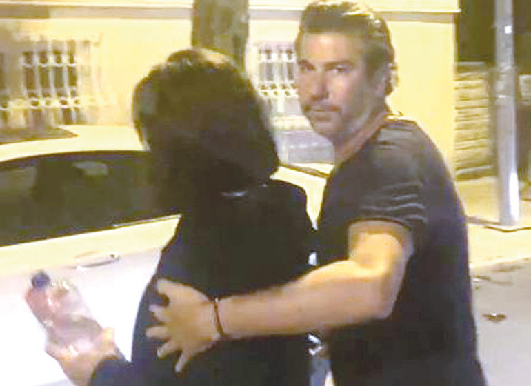 Tuvana Türkay ile İzzet Antebinin gergin anları: Konuşmayacağız, çekmeyin