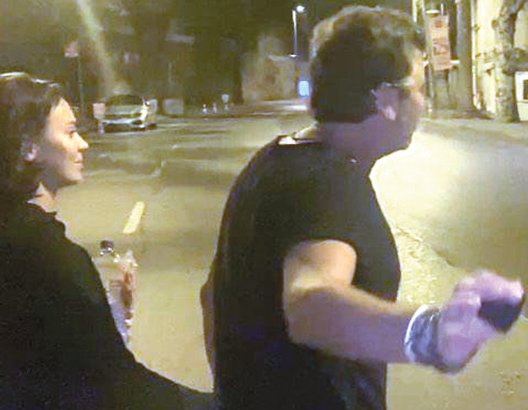 Tuvana Türkay ile İzzet Antebinin gergin anları: Konuşmayacağız, çekmeyin