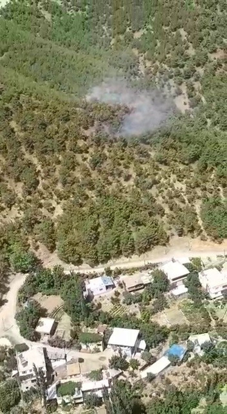 Hatayda orman yangını