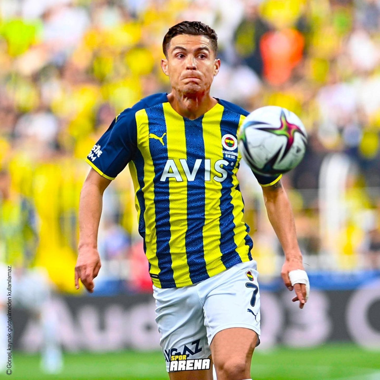 Sosyal medyada Cristiano Ronaldo çılgınlığı Fenerbahçeden iddialara ret, ilk hedef...