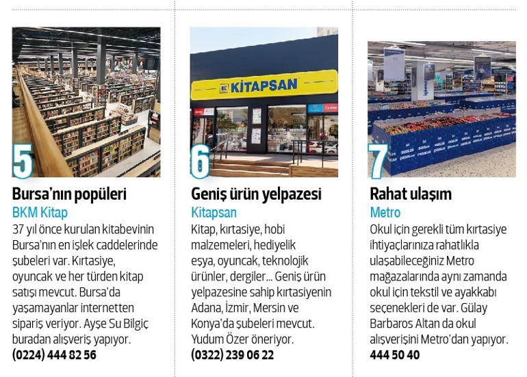 Kalemler, defterler, boyalar... En zevkli alışveriş başlasın