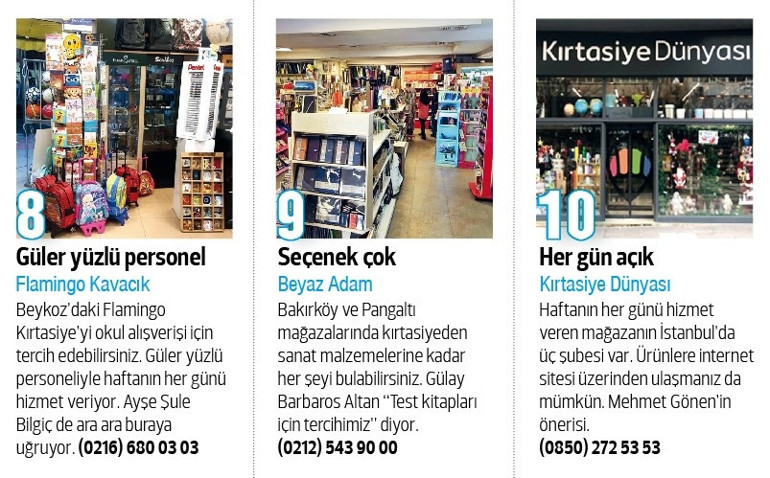 Kalemler, defterler, boyalar... En zevkli alışveriş başlasın