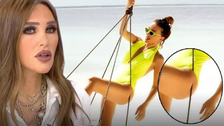 Paylaşımı takipçilerini ikiye böldü... Bu nasıl 34 beden Buse