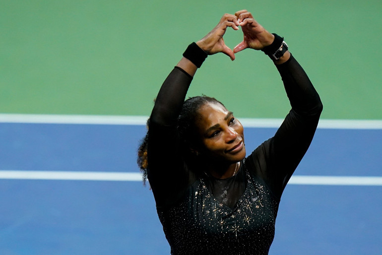 Amerika Açıktan elenen Serena Williams gözyaşları içerisinde tenise veda etti