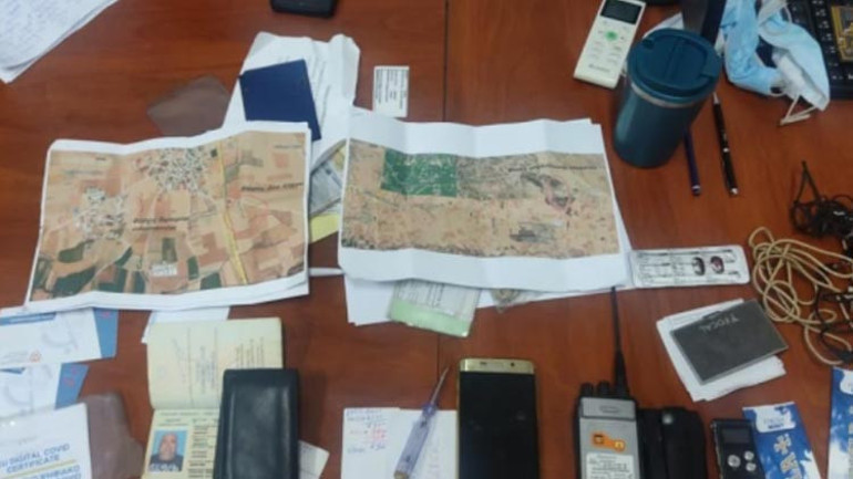 KKTCde bir Rumun aracından Türk askeri bölgesinin işaretlendiği harita çıktı