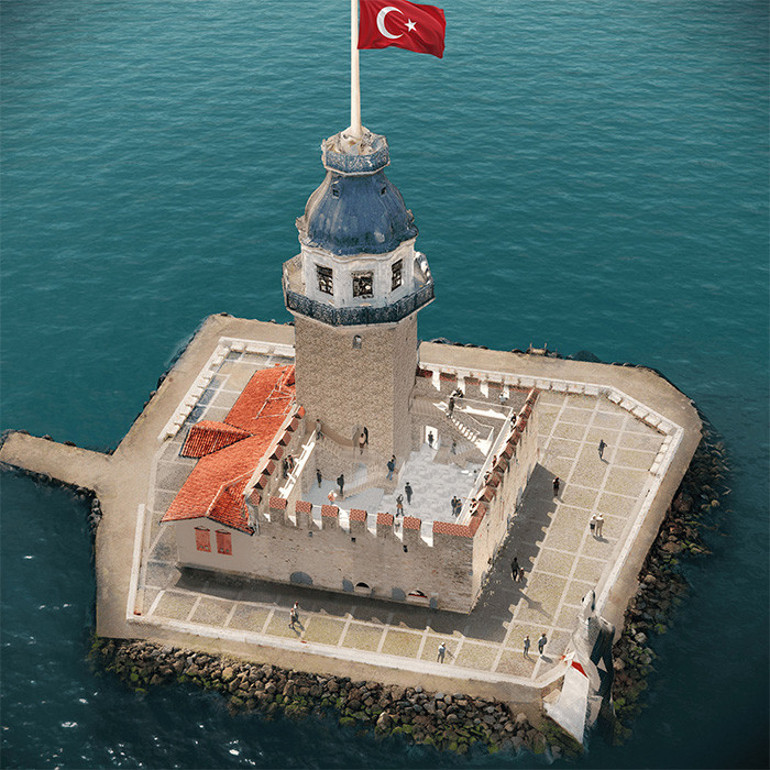 Kültür Varlıkları ve Müzeler Genel Müdürlüğünden Kız Kulesiyle ilgili açıklama