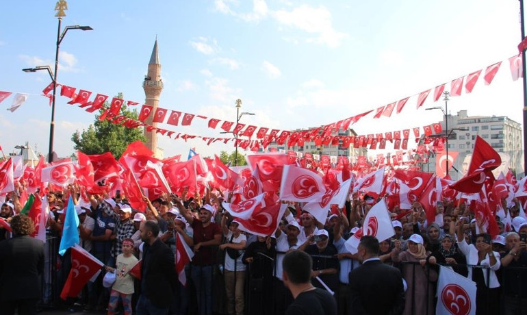MHP’nin ilk seçim mitingi Sivas’ta... Bahçeli: 2023’te adayımız belli, kararımız nettir
