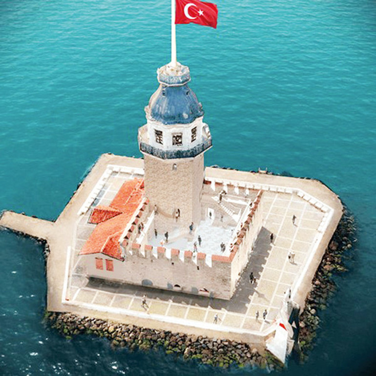 Arkla, Damalis, Leandrosun kulesi, Kız Kulesi...