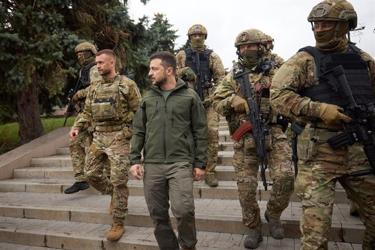 Ukrayna savaşında son durum: Zelenskiden İzyuma sürpriz ziyaret