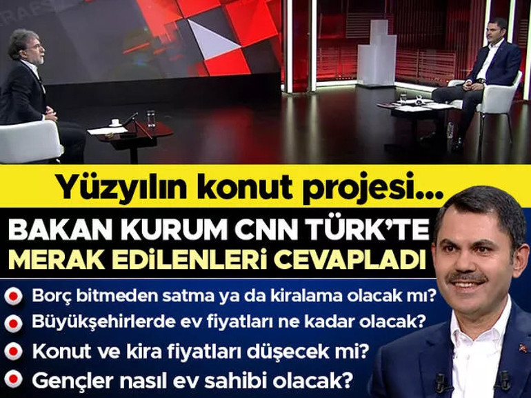 Gençlere büyük fırsat Bakan Kurum merak edilen soruları yanıtladı